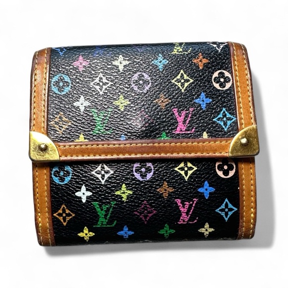 Louis Vuitton Murakami Elise Wallet - Picture 1 of 12